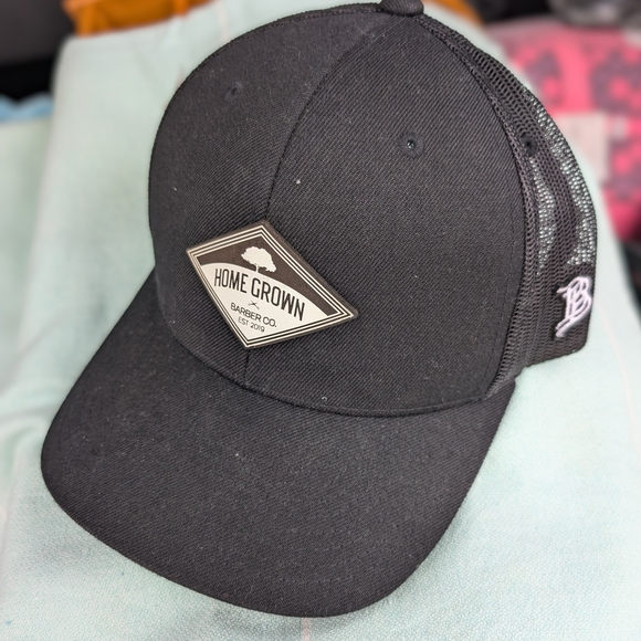 Black Branded Bills Home Grown Baseball Cap - Picture 1 of 4